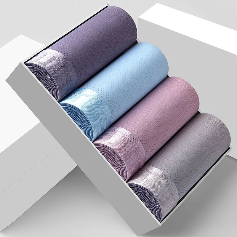 Boxer Soie Glacée - Pack de 4