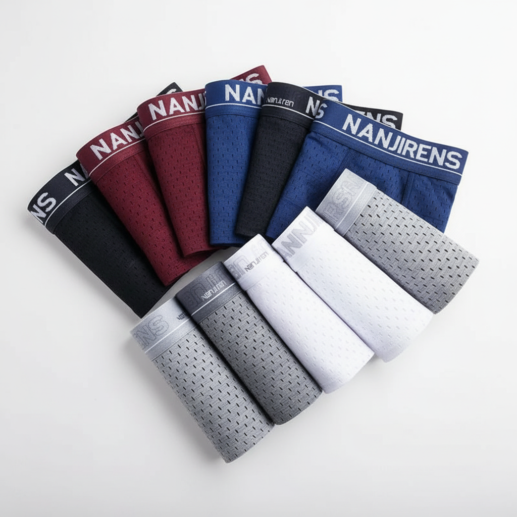 Boxer Soie Glacée - Pack de 4